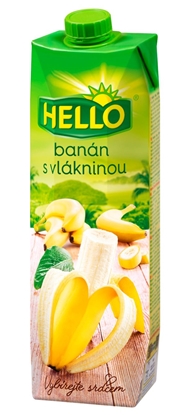 Picture of HELLO JUICE BANANA W/FIBRE 1LTR